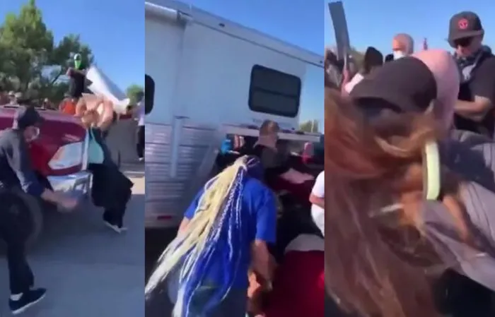 Protestors  Stood In Traffic and Got Ran Over