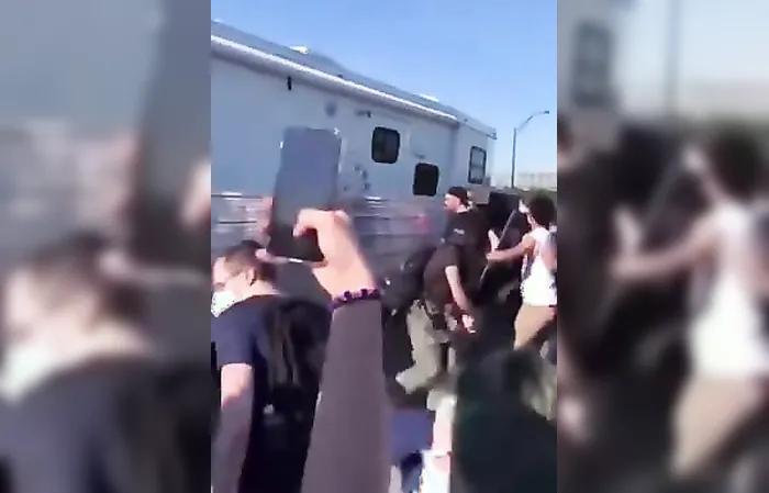 Protestors  Stood In Traffic and Got Ran Over
