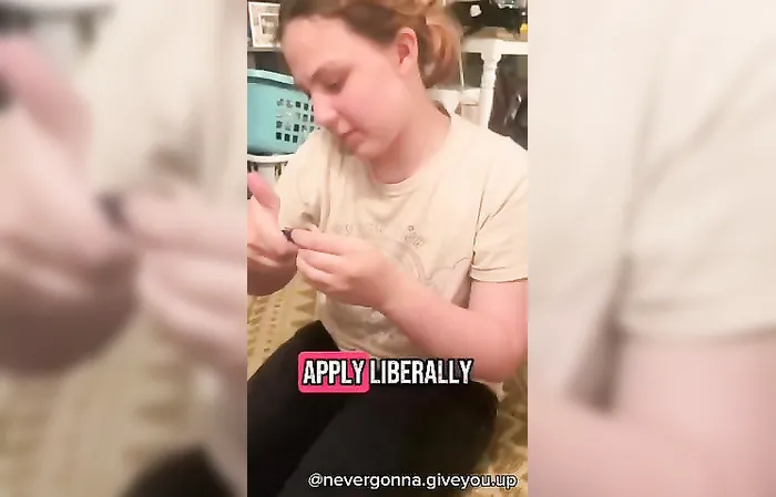 When your Chapstick says "apply liberally" (turn volume on)