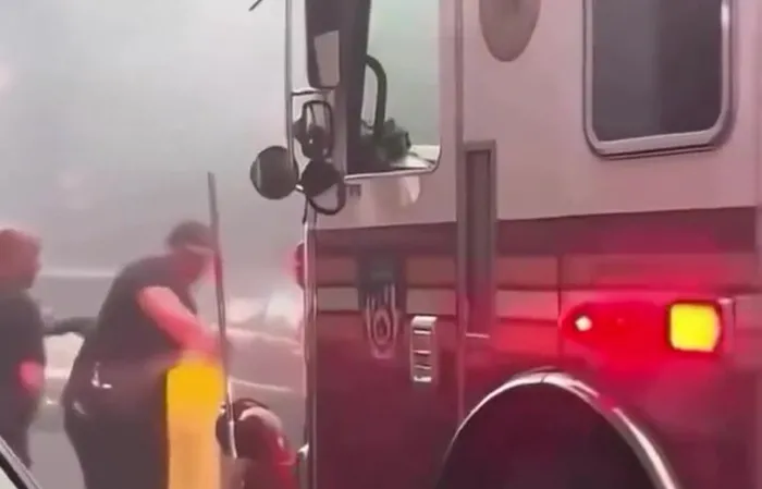 They told you not to park next to the fire hydrant