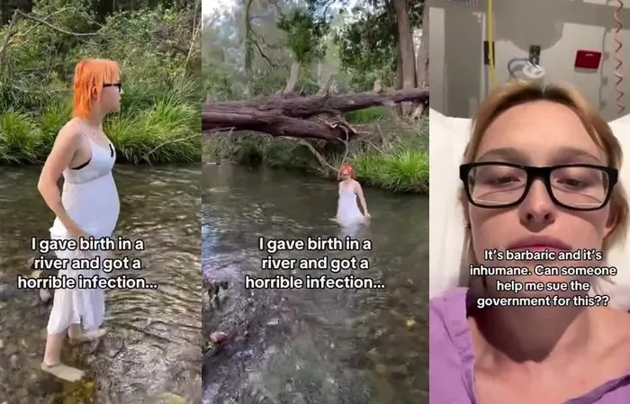 Woman gave birth in a river, got infected, and wants to SUE the Trump administration for it