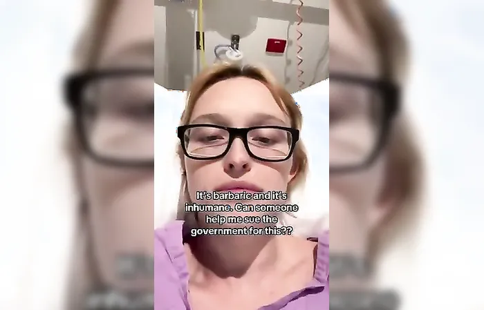 Woman gave birth in a river, got infected, and wants to SUE the Trump administration for it