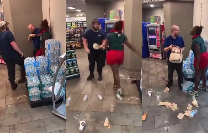 Walmart shoplifter refused to leave, security handled it