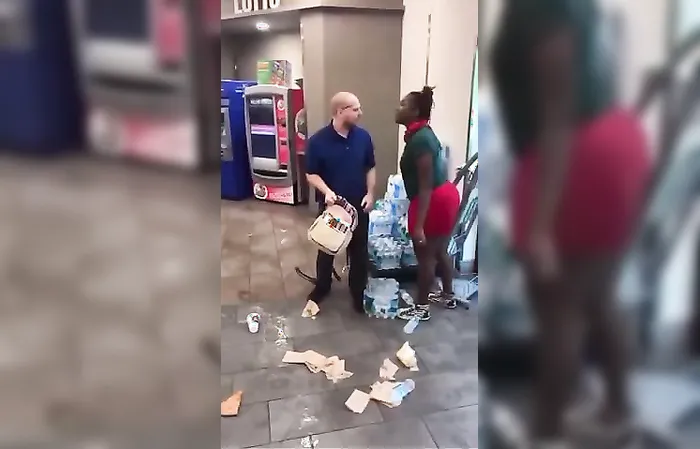Walmart shoplifter refused to leave, security handled it