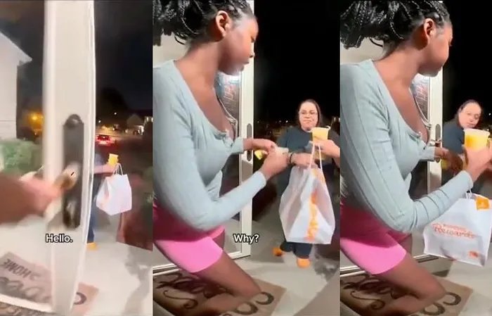 Delivery driver left nasty note, didn't realize woman was going to tip in cash