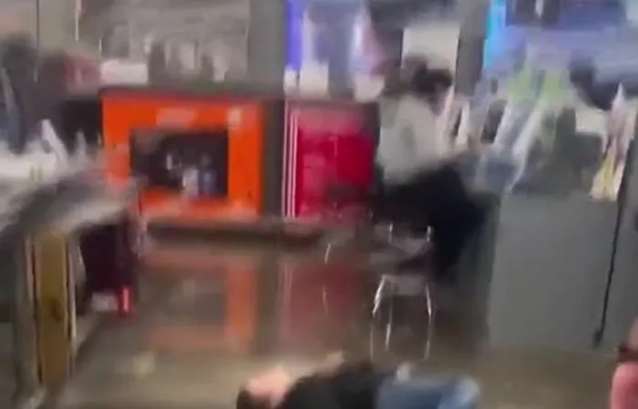 How did she hit the floor so hard?