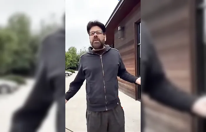Dude has screaming meltdown triggered by a Cybertruck