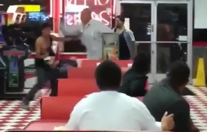 Is this the most savage backhand slap ever?