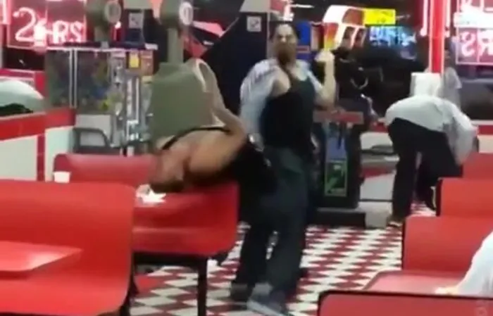Is this the most savage backhand slap ever?