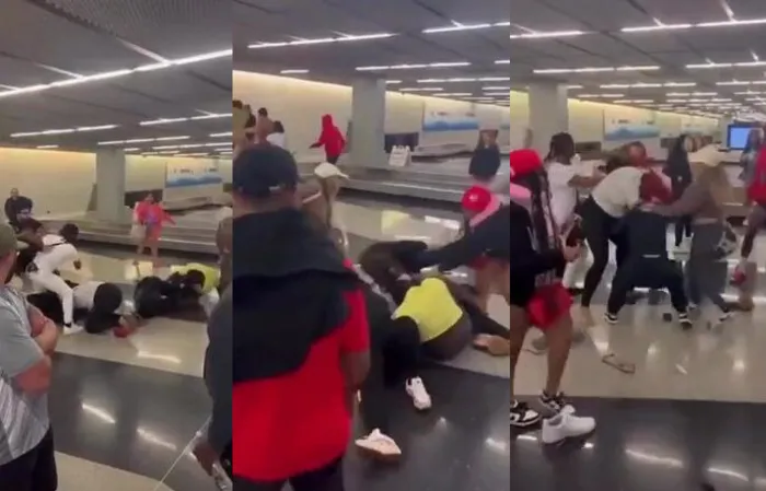 Can't even pick up my luggage without a fight breaking out