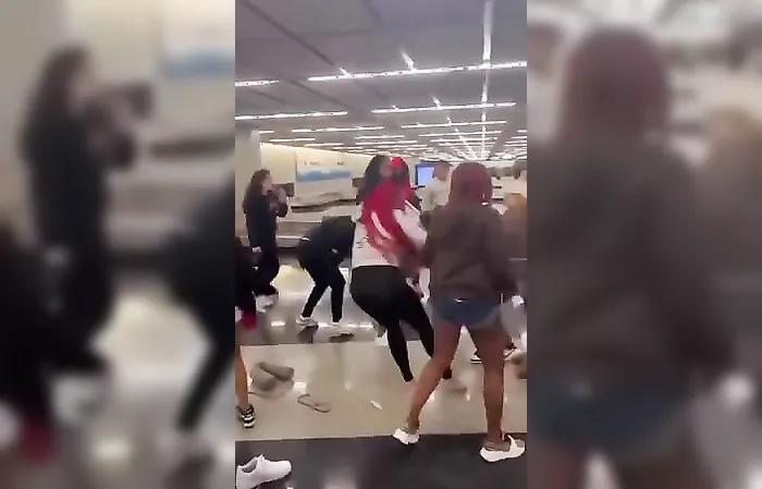 Can't even pick up my luggage without a fight breaking out