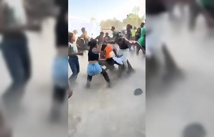 Dirk Bike show turns into ALL OUT BRAWL