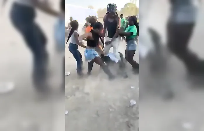 Dirk Bike show turns into ALL OUT BRAWL