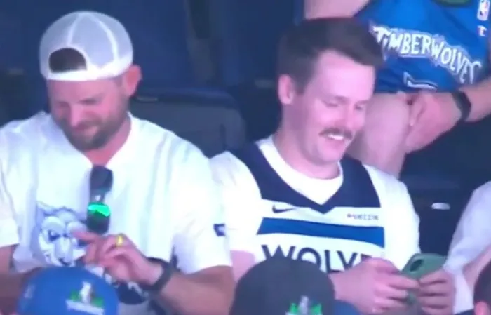 T-Wolves fan caught taking a bump on the Jumbotron