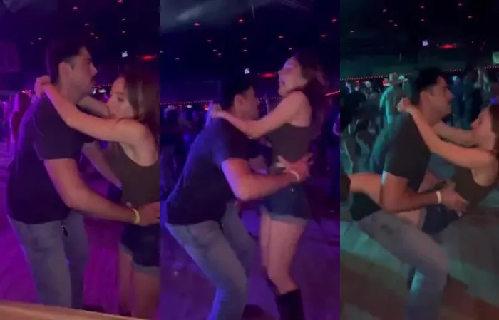Dude drops girl on her head while dancing
