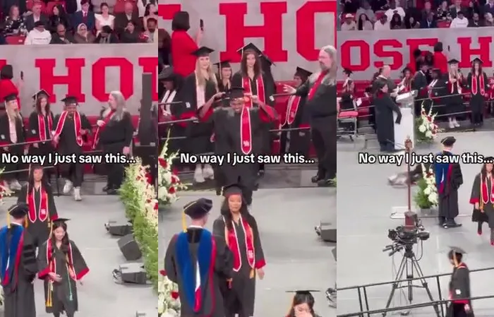 FAFO: Graduate shows off, then SELF-OWNS