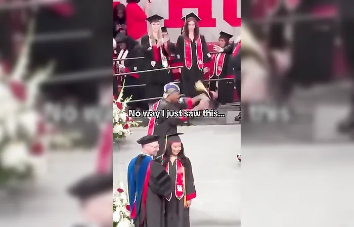 FAFO: Graduate shows off, then SELF-OWNS