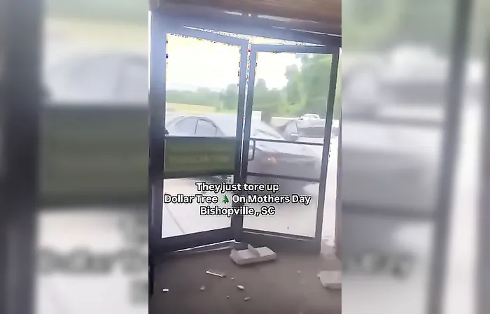 Car smashes woman through wall of Dollar Tree on Mother's Day