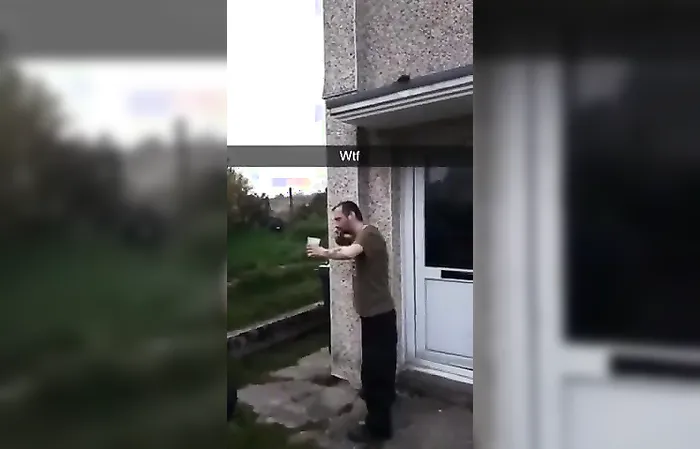Bro just blew up his own face