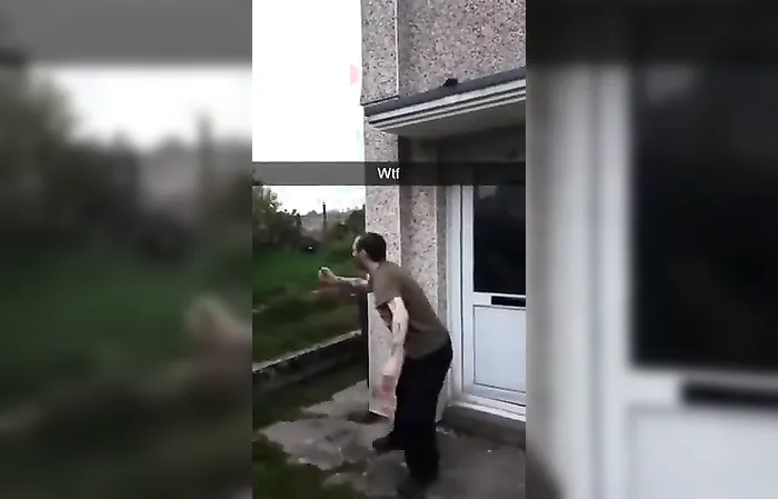 Bro just blew up his own face