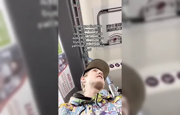 Las Vegas kid not intimidated by grown up acting like a thug