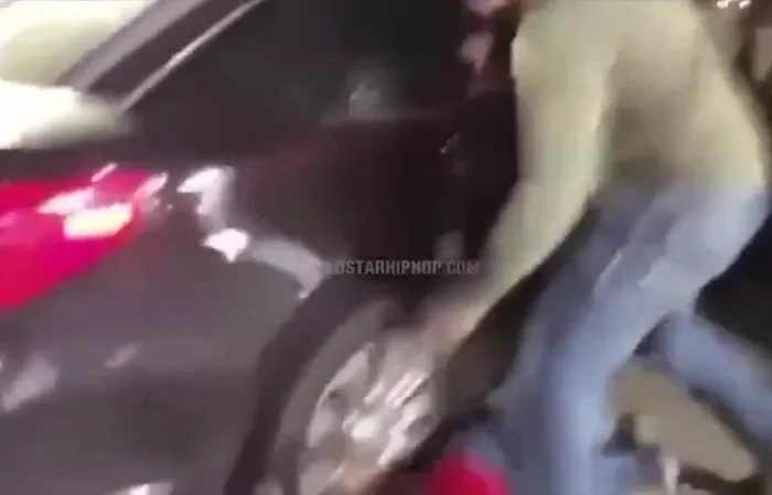 Dude made a threat, then got SUCKER PUNCHED