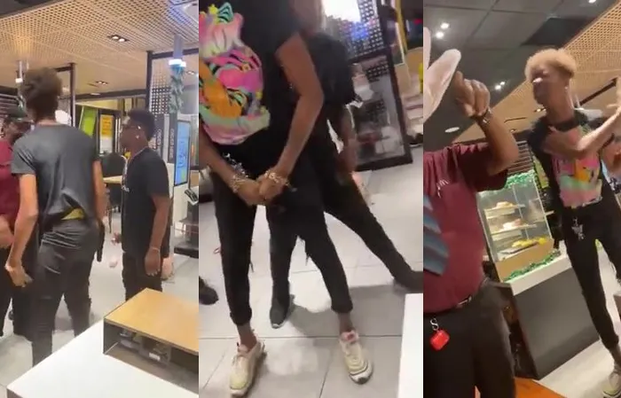 McDonalds customer suffers McMeltdown when asked to stop smoking and drinking in the store