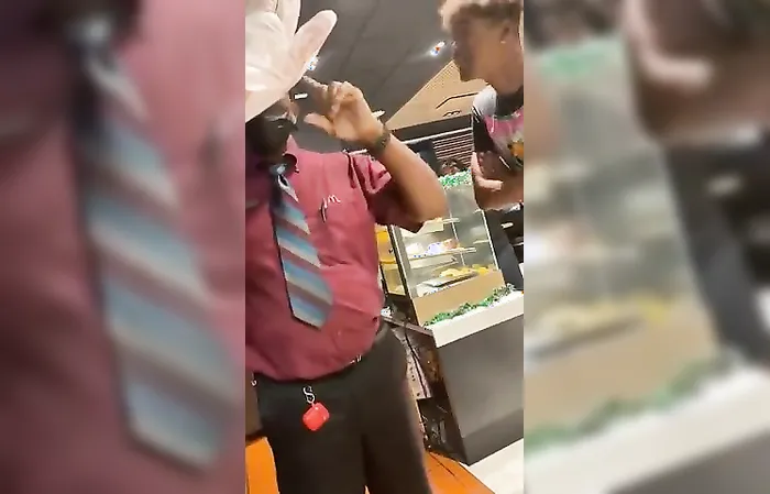 McDonalds customer suffers McMeltdown when asked to stop smoking and drinking in the store