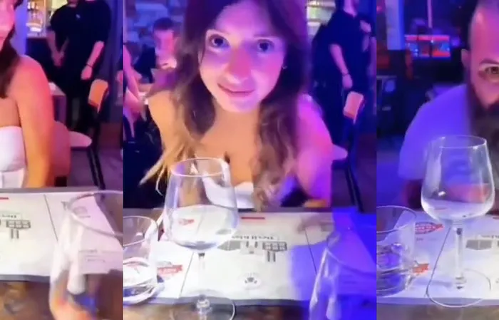 Only one of them was left speechless on date night
