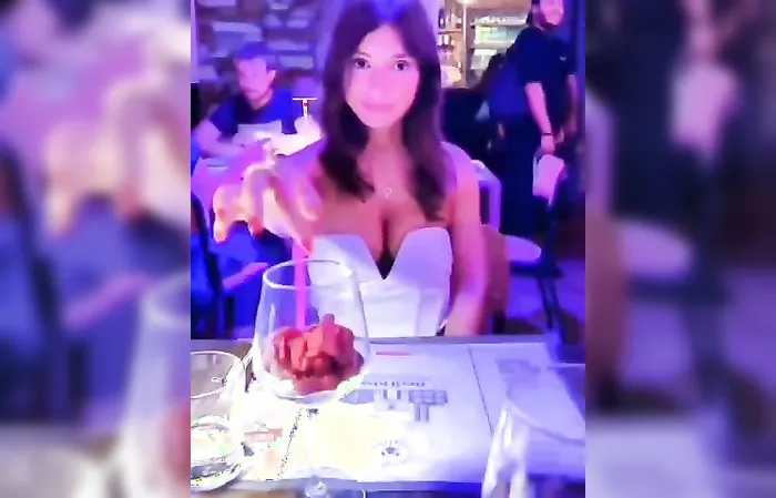 Only one of them was left speechless on date night