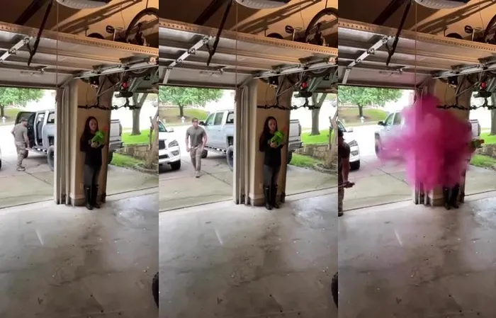 She forgot that her husband is a well-trained soldier