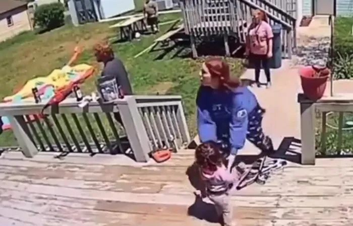 Family scrambles when shootout takes place