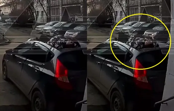 80-year-old Russian lady falls from SIXTH FLOOR