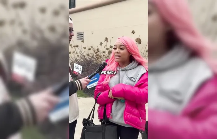 Woman is OUTRAGED over Donald Trump ending DEI
