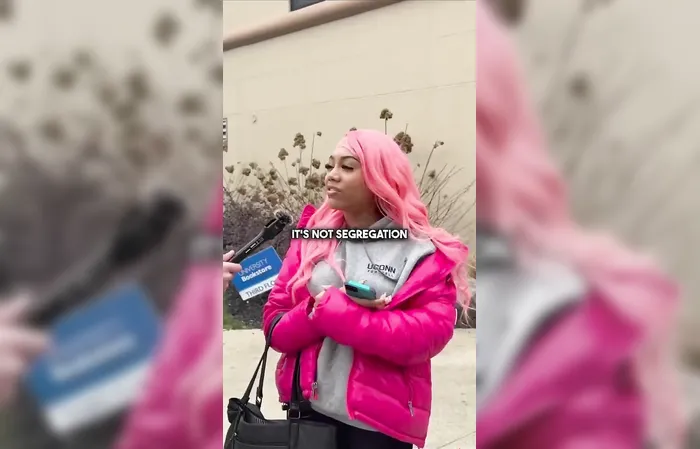 Woman is OUTRAGED over Donald Trump ending DEI