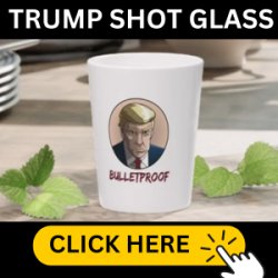 trump shot glass