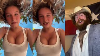 Was she talking? I got distracted