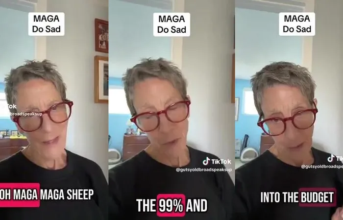 Woman calls Trump supporters "MAGA SHEEP" - says DOGE is not about finding waste