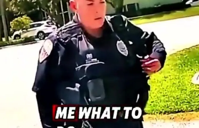 Female officer fired after holding guy at gunpoint after HE CALLED 911