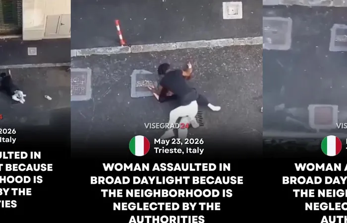 Illegal migrant was filmed sexually assaulting woman