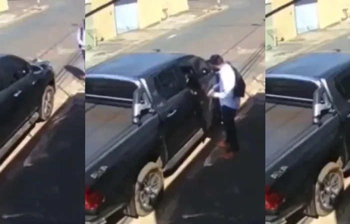 Car jacker gets SHOT IN THE FACE
