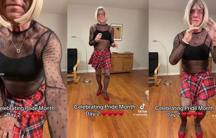 You can dress up all you want, you're still not a woman