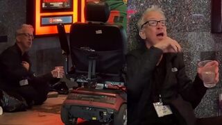 Andy Dick spotted slumped on a sidewalk rambling incoherently in Los Angeles