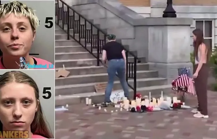 Sisters accused of vandalizing Charlie Kirk memorial say they’re jobless and begging for money