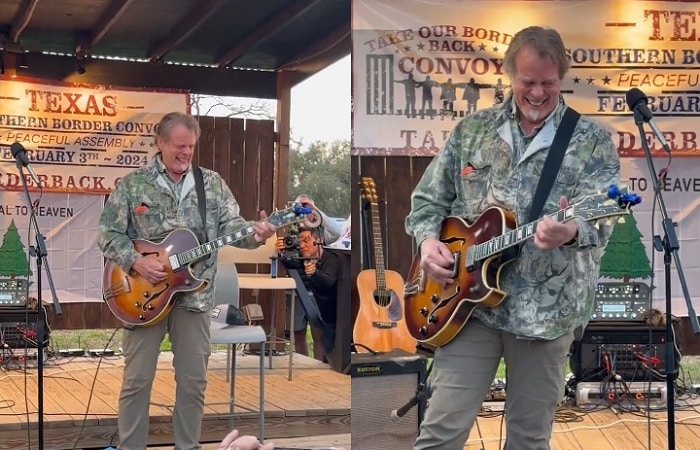 ‘God’s Army’ trucker convoy hosted rally on way to border; Ted Nugent Shreds the Anthem