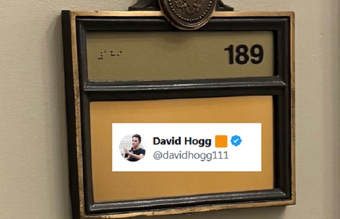 David Hogg said 4 words, got mocked into the stratosphere