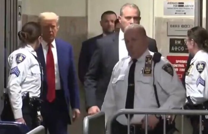 Trump shared message before court victory