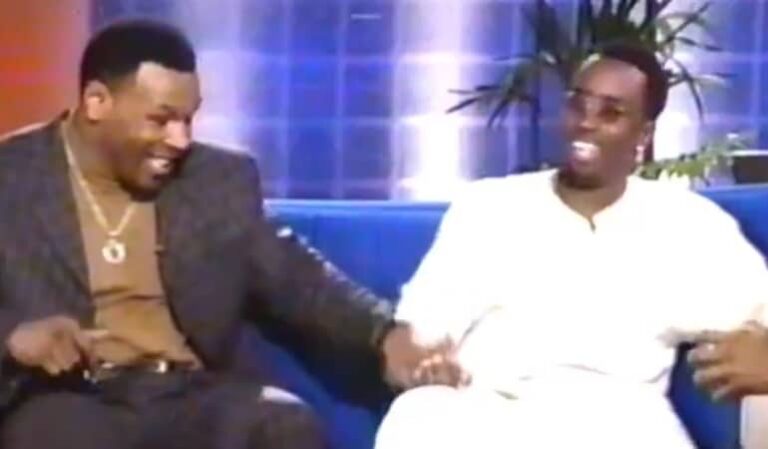 Awkward video with Mike Tyson and Diddy