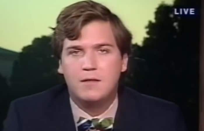 Young Tucker Carlson video