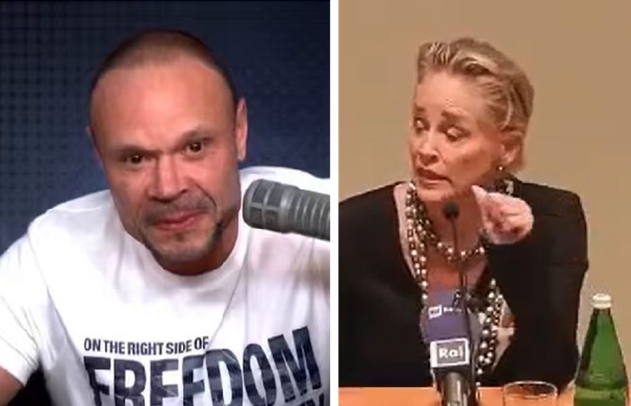 Bongino responds to Sharon Stone mocking Trump supporters